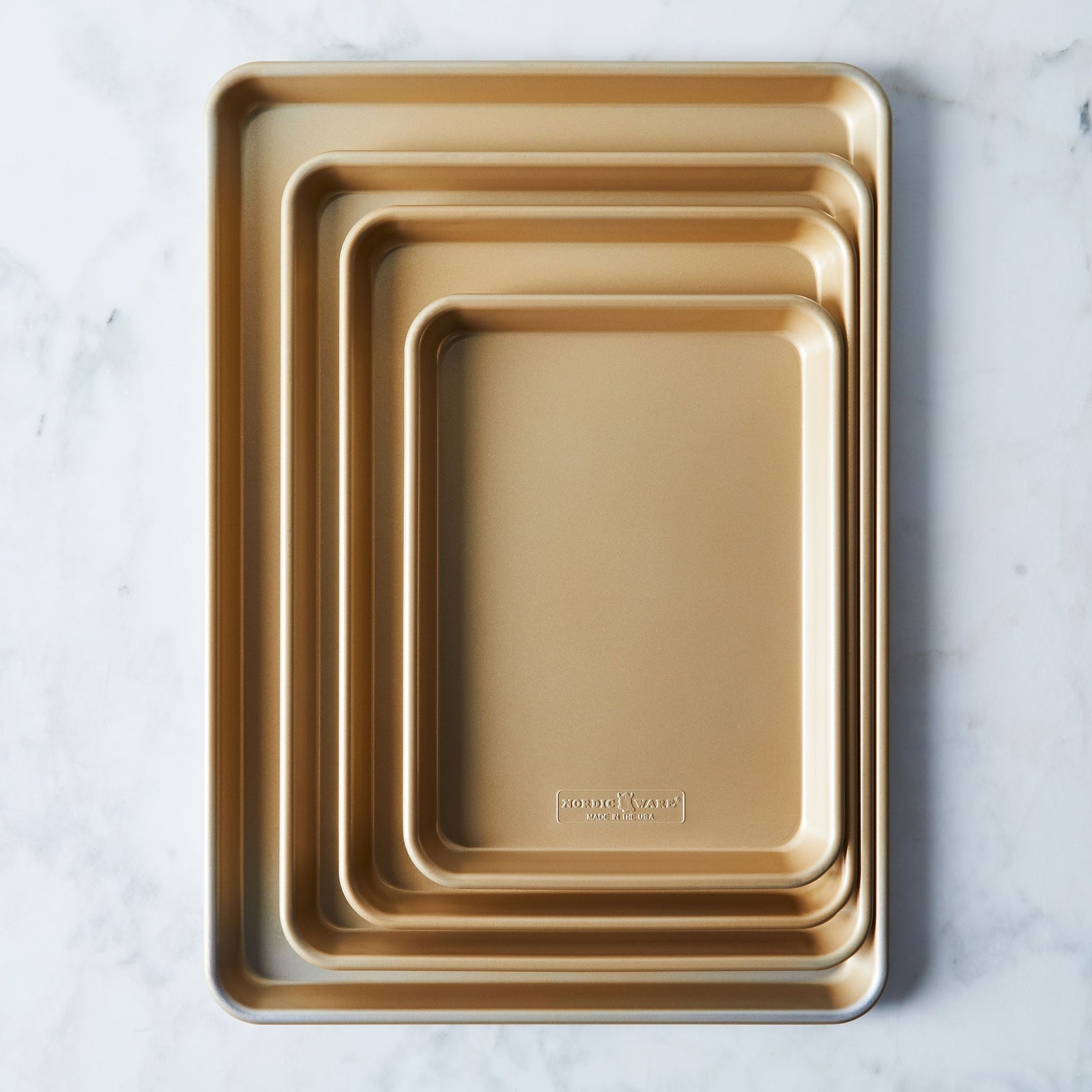 Nordic Ware Gold Nonstick Baking Sheet Sets