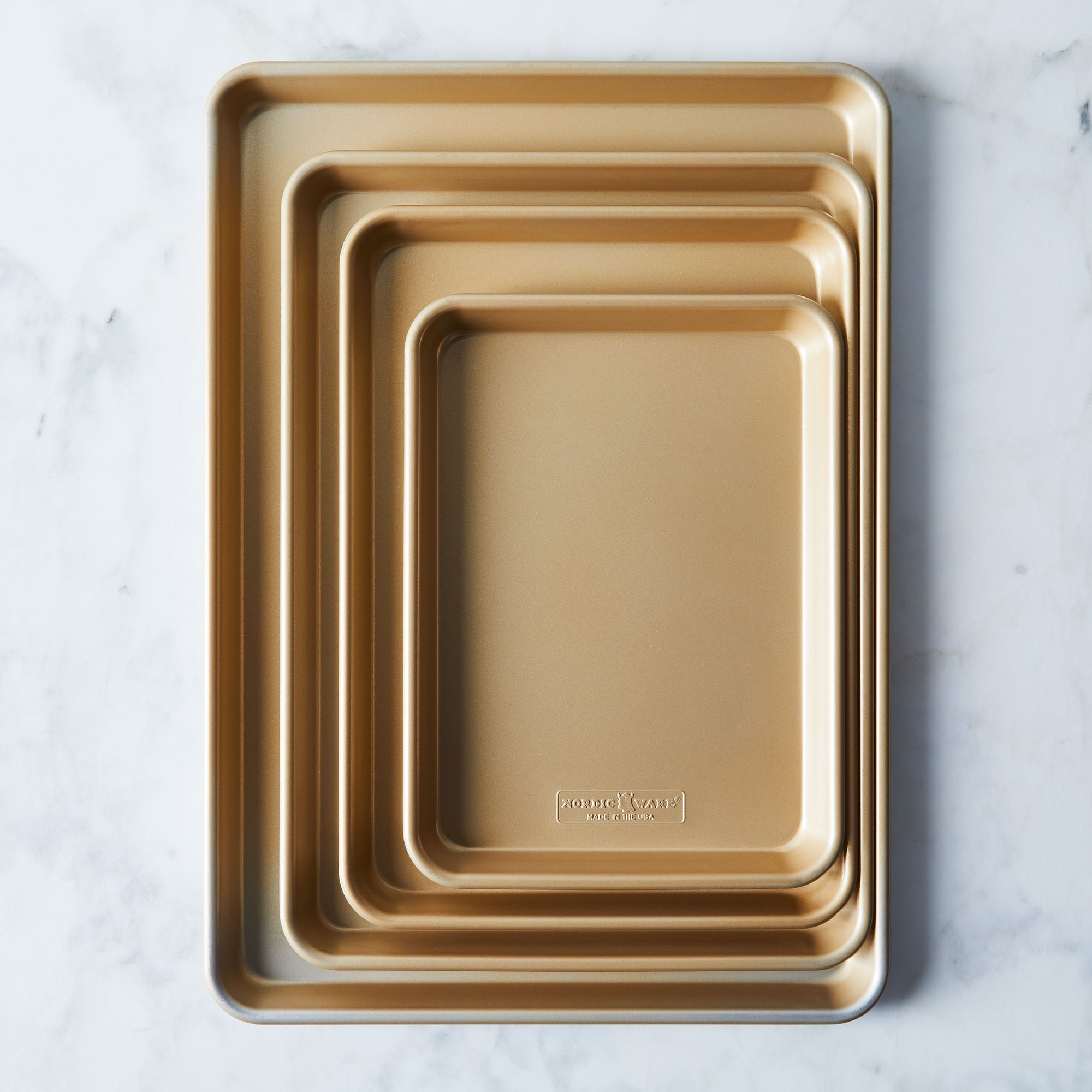 Nordic Ware Gold Nonstick Baking Sheet Sets