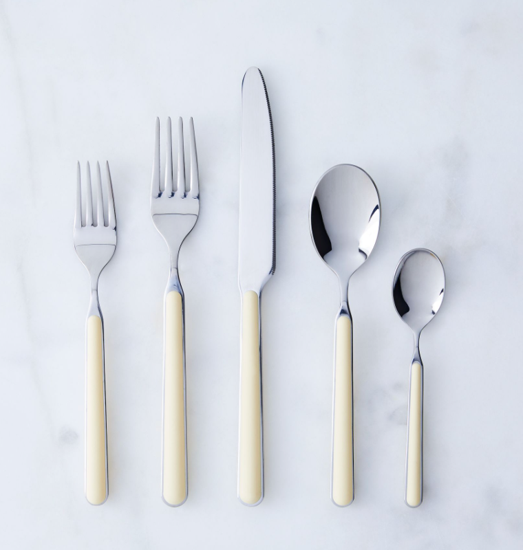 Italian Flatware, Fantasia Color Flatware Set