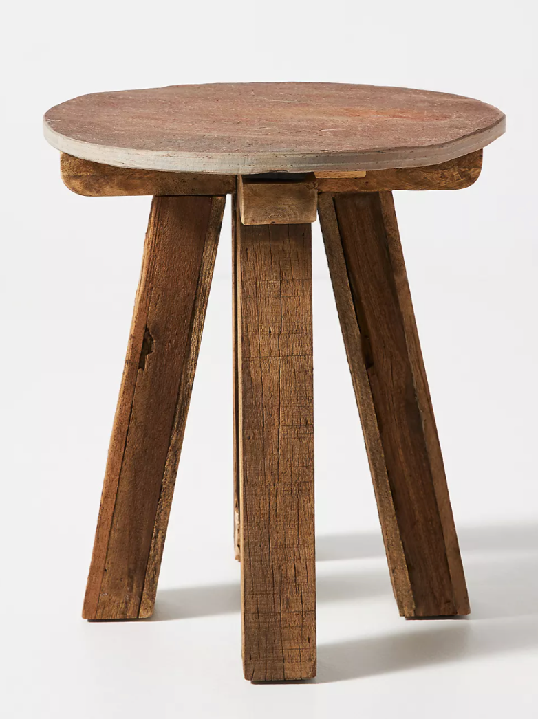 Slate Indoor/Outdoor Side Table