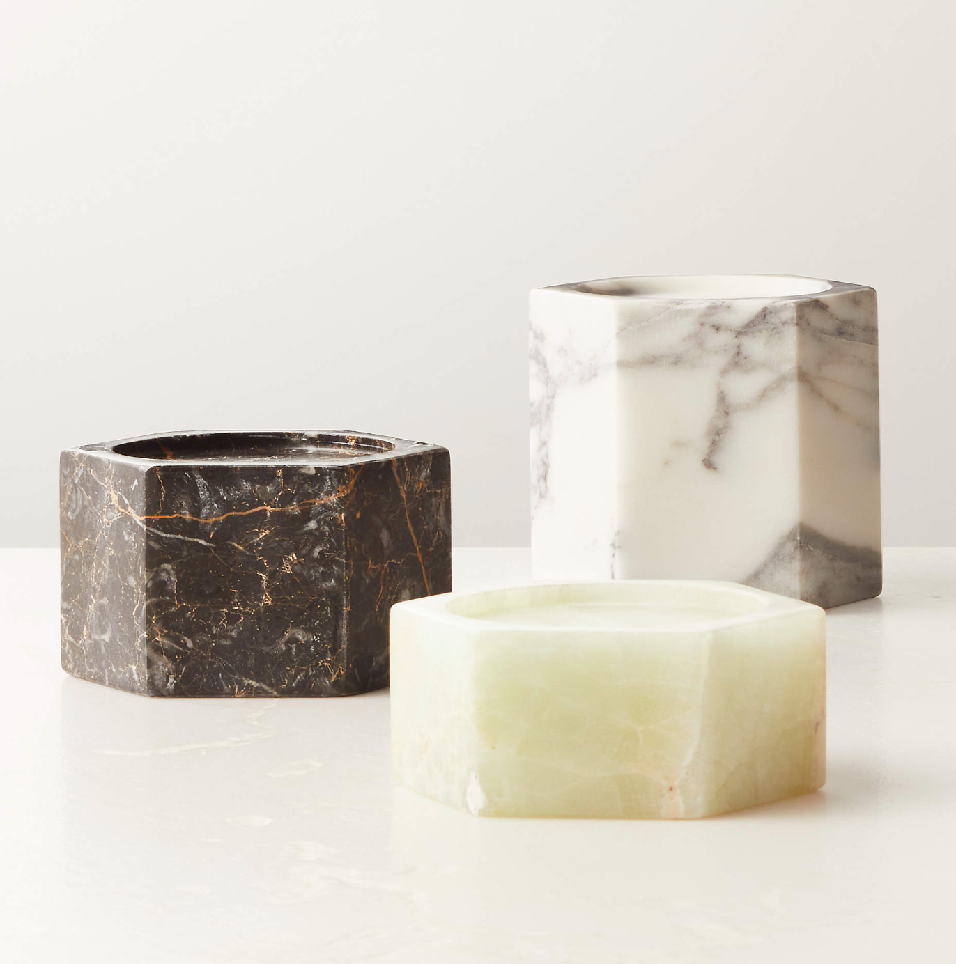 Sei Pillar Candle Holders Set of 3