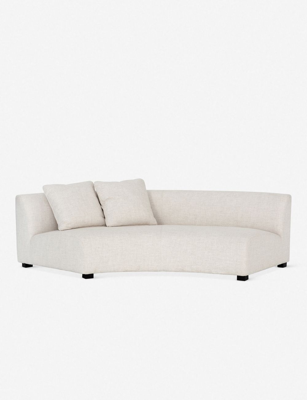 Saban Curved Left Sofa