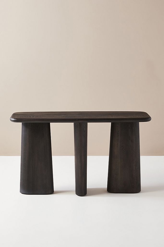 Kalle Sculptural Oak Console