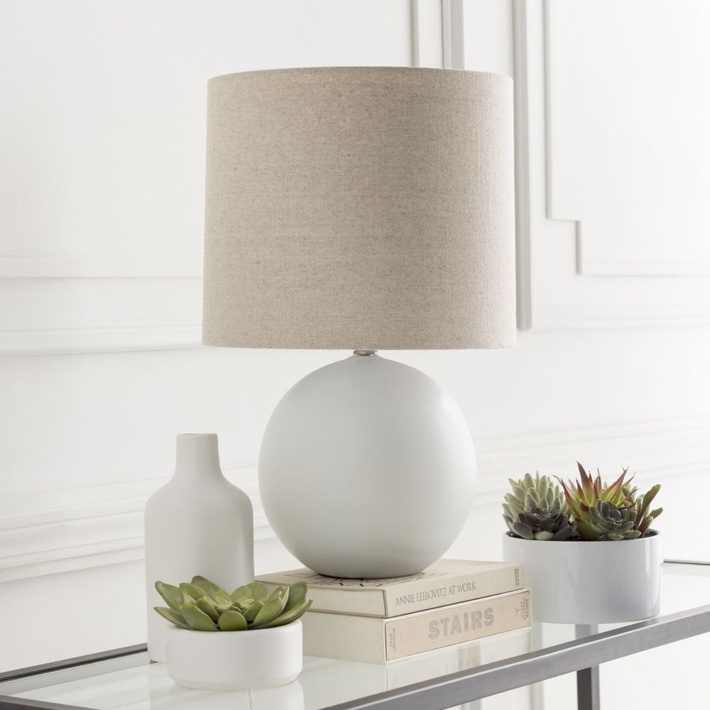 Vivienne Table Lamp, Stone